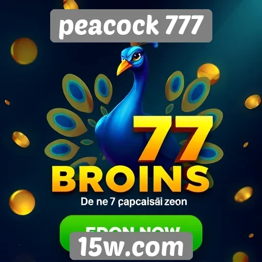 Promoções atraentes são destaque no Peacock 777