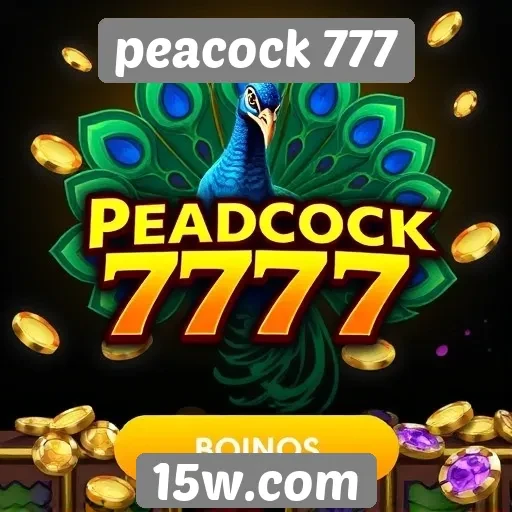 Opcões de jogos disponíveis no Peacock 777