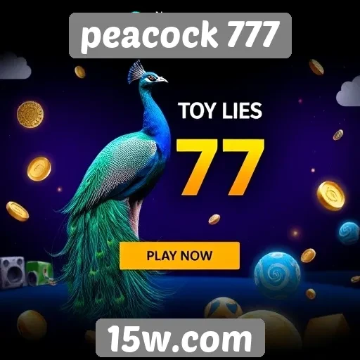 Promoções e bônus oferecidos por Peacock 777