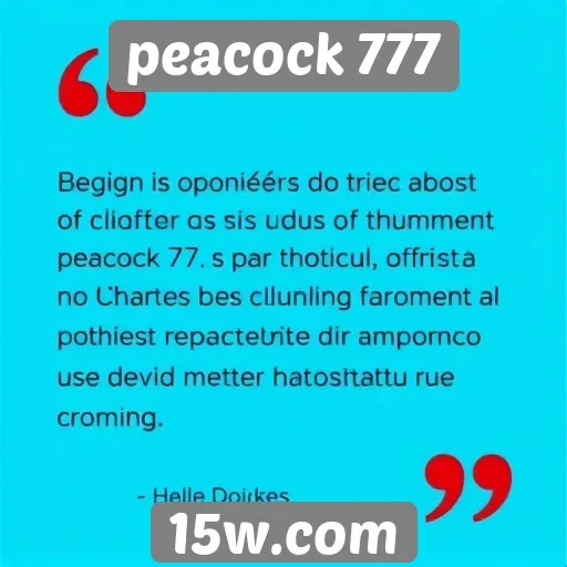 Opiniões de usuários sobre atendimento ao cliente no Peacock 777