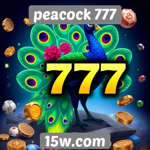 A variedade de jogos disponíveis no Peacock 777